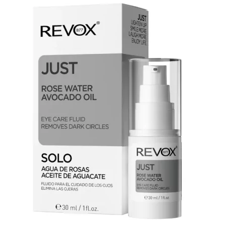 REVOX B77 JUST Fluide Contour des Yeux à L’huile D’avocat et à L’eau de Rose 30 ml